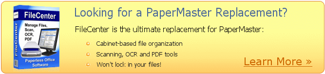 FileCenter - PaperMaster Replacement