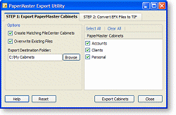 PaperMaster Export Tool